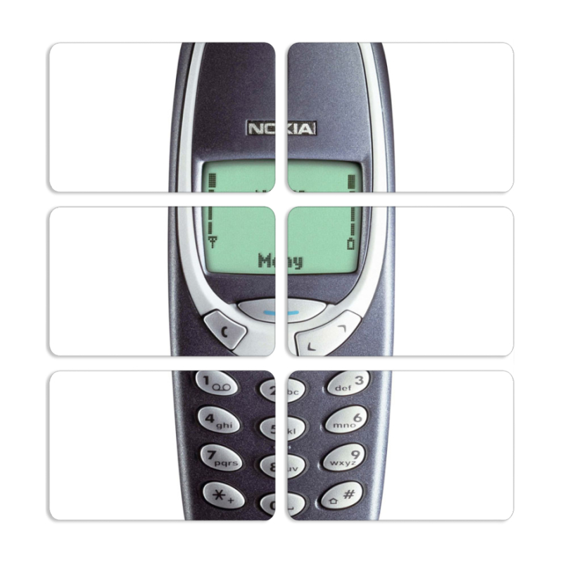 Магнитные фотопазлы 80 на 50 набор 6 штук 