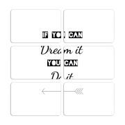 Магнитные фотопазлы 80 на 50 набор 6 штук 