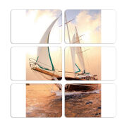 Магнитные фотопазлы 80 на 50 набор 6 штук 