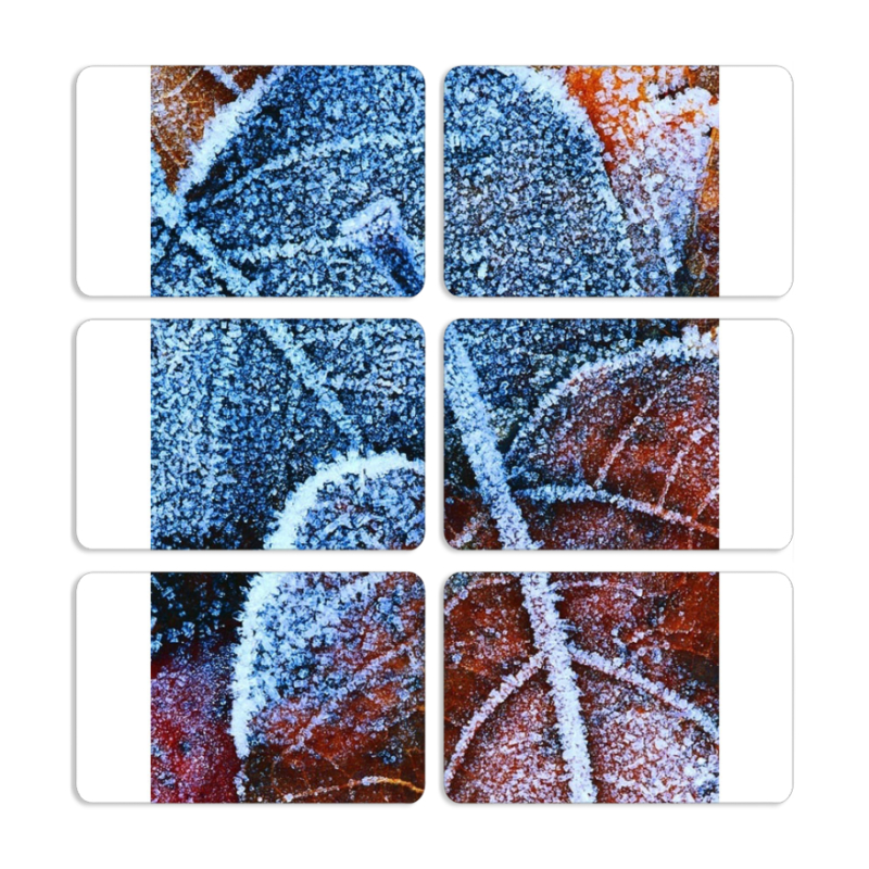 Магнитные фотопазлы 80 на 50 набор 6 штук 