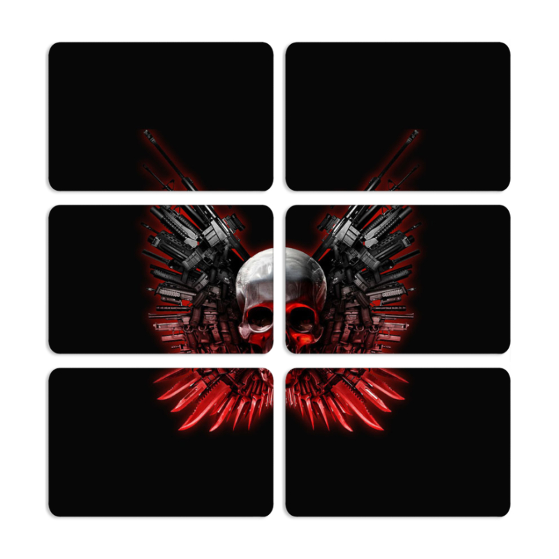 Магнитные фотопазлы 80 на 50 набор 6 штук 