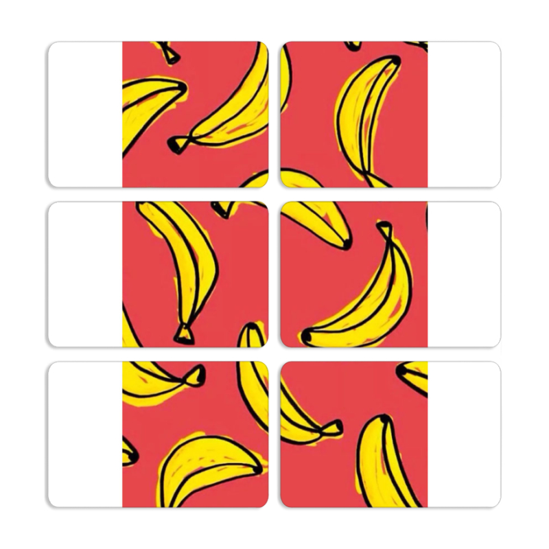 Магнитные фотопазлы 80 на 50 набор 6 штук 