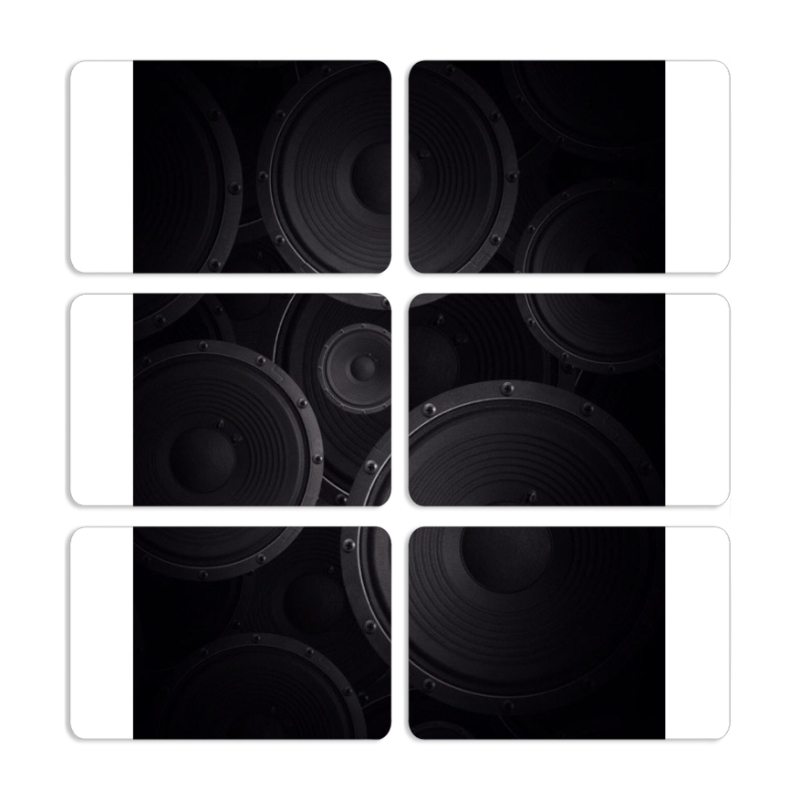 Магнитные фотопазлы 80 на 50 набор 6 штук 