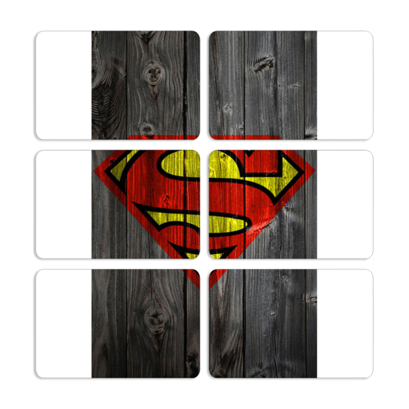 Магнитные фотопазлы 80 на 50 набор 6 штук 