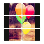 Магнитные фотопазлы 80 на 50 набор 6 штук 