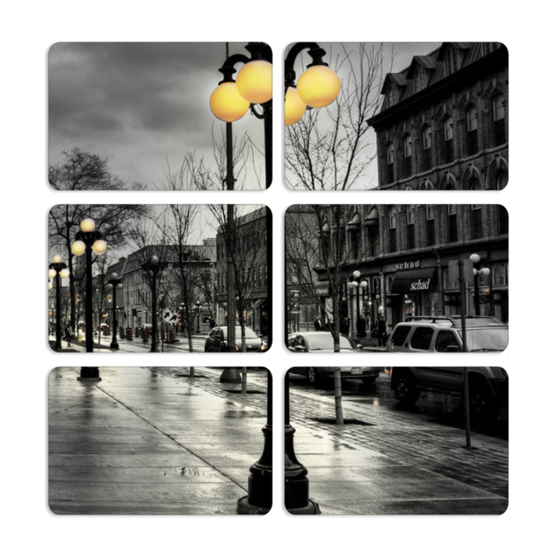 Магнитные фотопазлы 80 на 50 набор 6 штук 