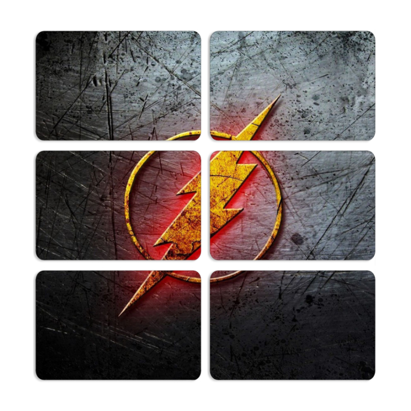 Магнитные фотопазлы 80 на 50 набор 6 штук 