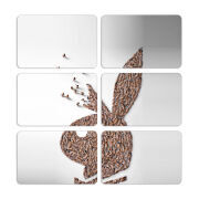 Магнитные фотопазлы 80 на 50 набор 6 штук 