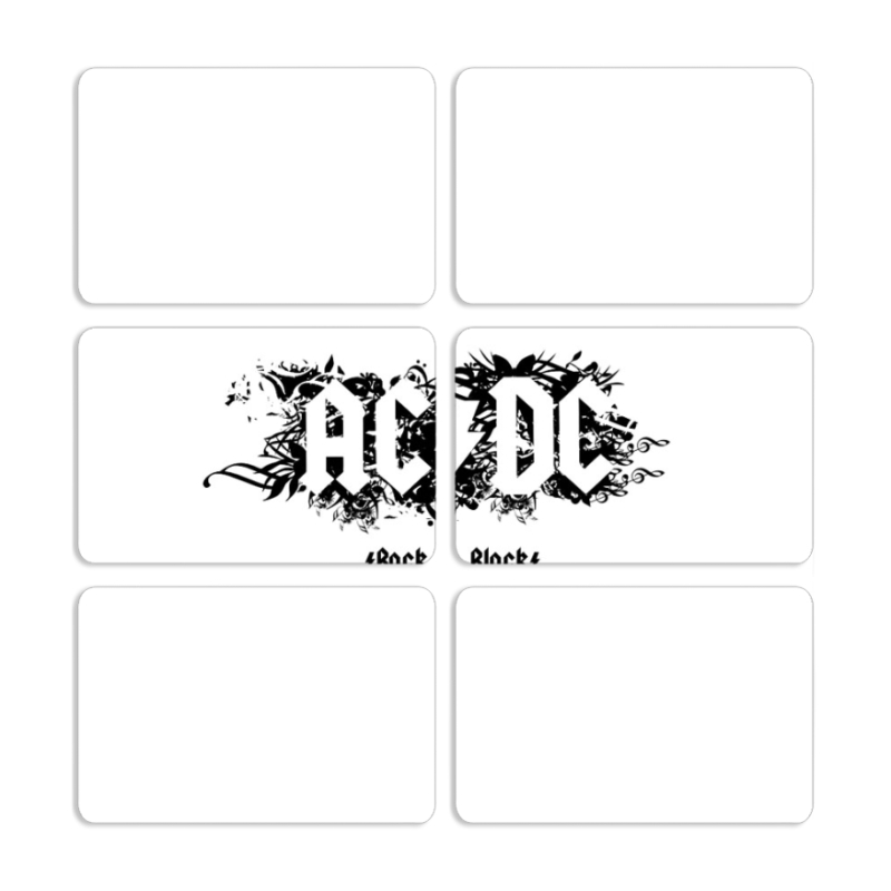 Магнитные фотопазлы 80 на 50 набор 6 штук 