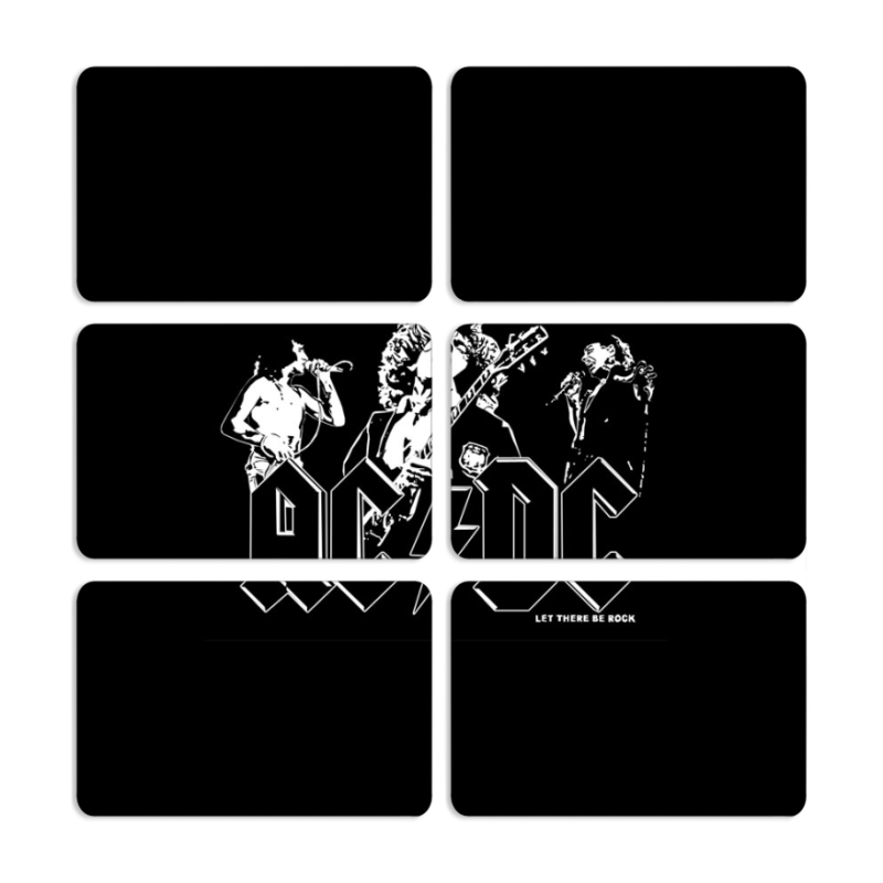 Магнитные фотопазлы 80 на 50 набор 6 штук 