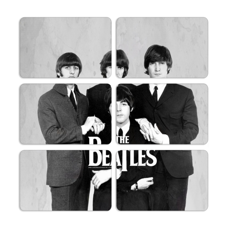 Магнитные фотопазлы 80 на 50 набор 6 штук 