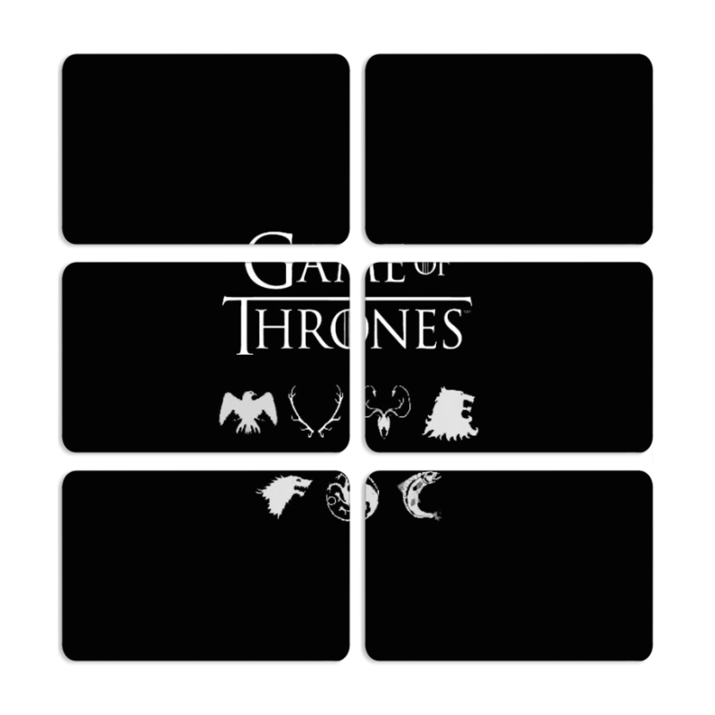 Магнитные фотопазлы 80 на 50 набор 6 штук 