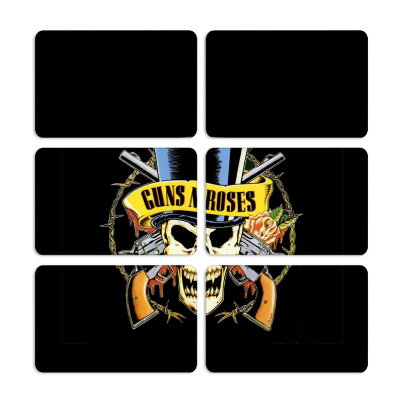 Магнитные фотопазлы 80 на 50 набор 6 штук 