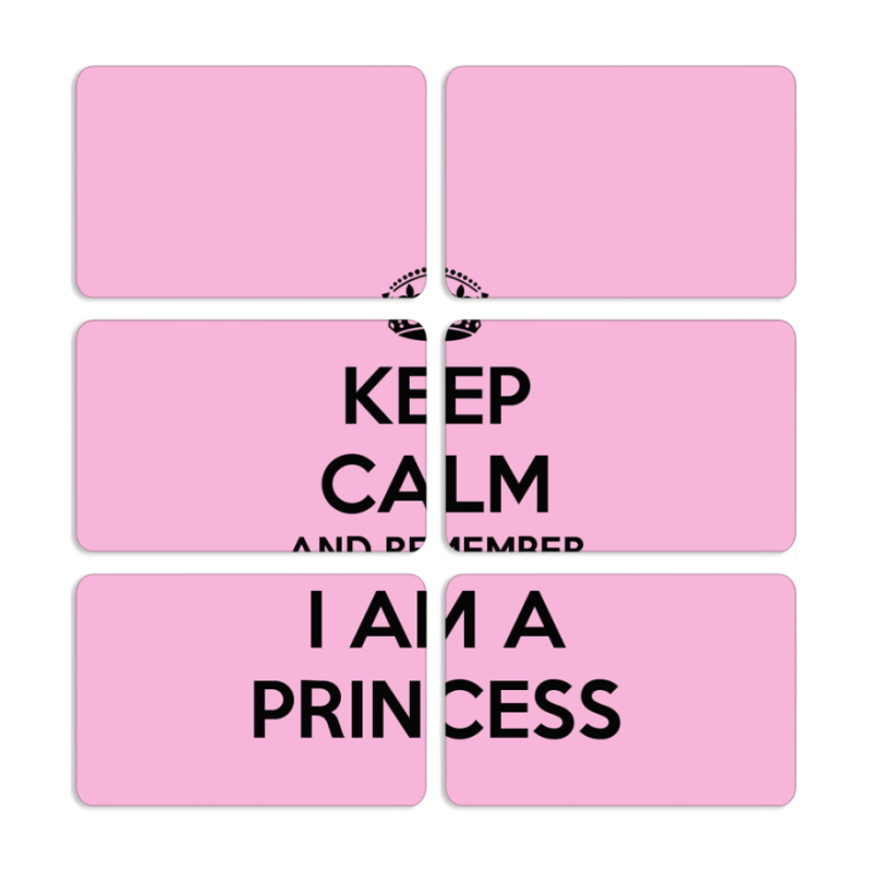 Магнитные фотопазлы 80 на 50 набор 6 штук 