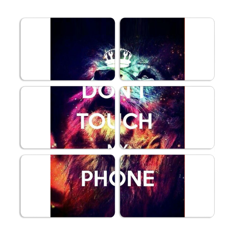 Магнитные фотопазлы 80 на 50 набор 6 штук 