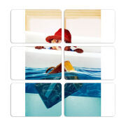 Магнитные фотопазлы 80 на 50 набор 6 штук 