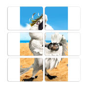 Магнитные фотопазлы 80 на 50 набор 6 штук 