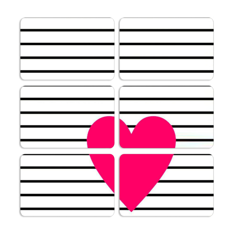 Магнитные фотопазлы 80 на 50 набор 6 штук 