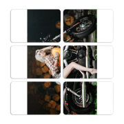 Магнитные фотопазлы 80 на 50 набор 6 штук 