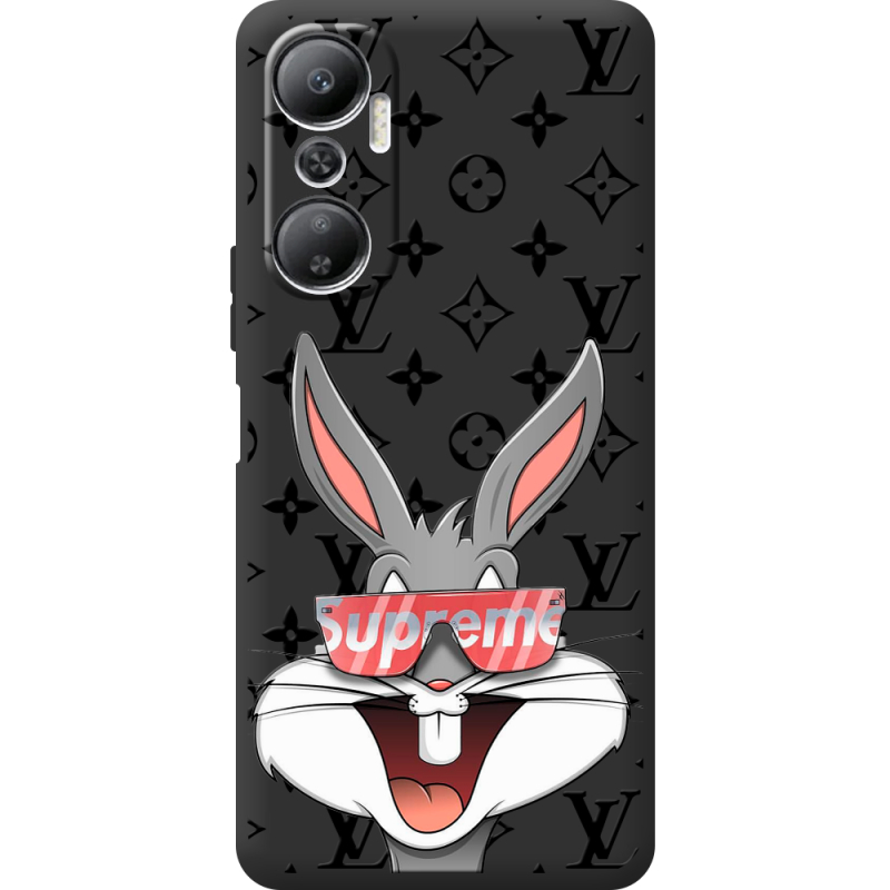 Черный чехол BoxFace Infinix Hot 20 4G looney bunny