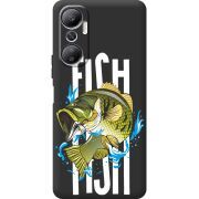 Черный чехол BoxFace Infinix Hot 20 4G Fish