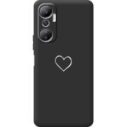 Черный чехол BoxFace Infinix Hot 20 4G My Heart