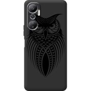 Черный чехол BoxFace Infinix Hot 20 4G Owl