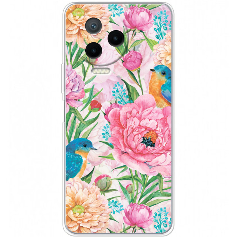 Чехол BoxFace Infinix Note 12 Pro 4G Birds in Flowers