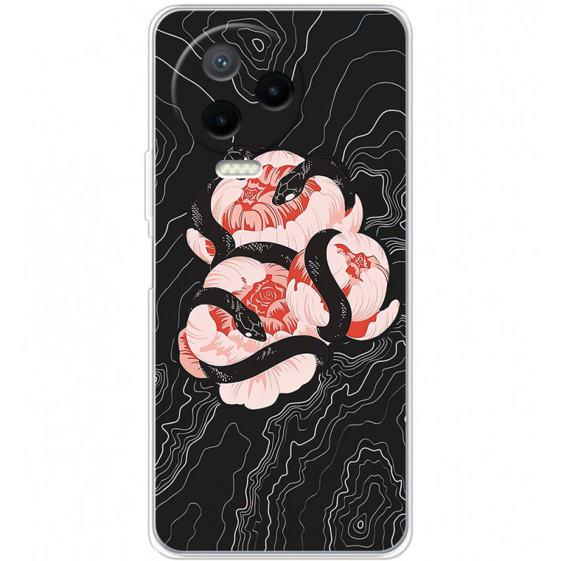 Чехол BoxFace Infinix Note 12 Pro 4G Snake Rose