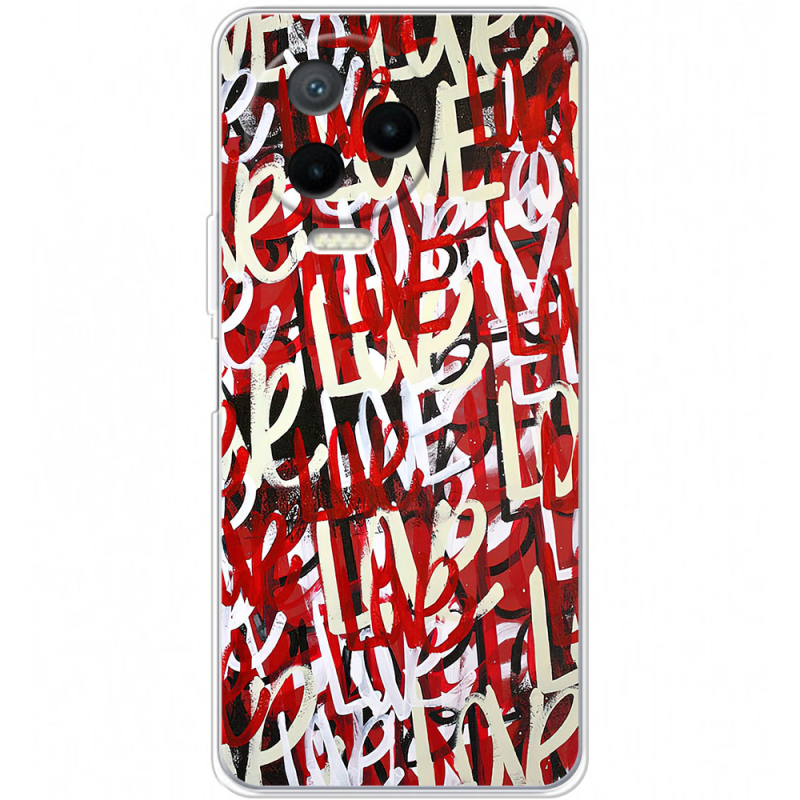 Чехол BoxFace Infinix Note 12 Pro 4G Love Graffiti