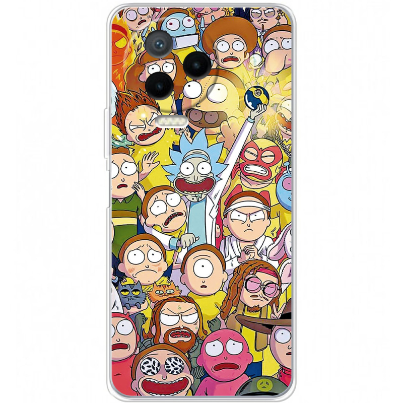Чехол BoxFace Infinix Note 12 Pro 4G Rick and Morty
