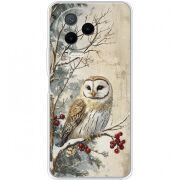 Чехол BoxFace Infinix Note 12 Pro 4G Christmas Owl