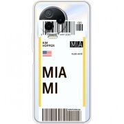 Прозрачный чехол BoxFace Infinix Note 12 Pro 4G Ticket Miami