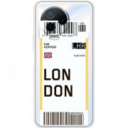 Прозрачный чехол BoxFace Infinix Note 12 Pro 4G Ticket London