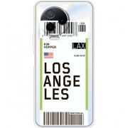 Прозрачный чехол BoxFace Infinix Note 12 Pro 4G Ticket Los Angeles