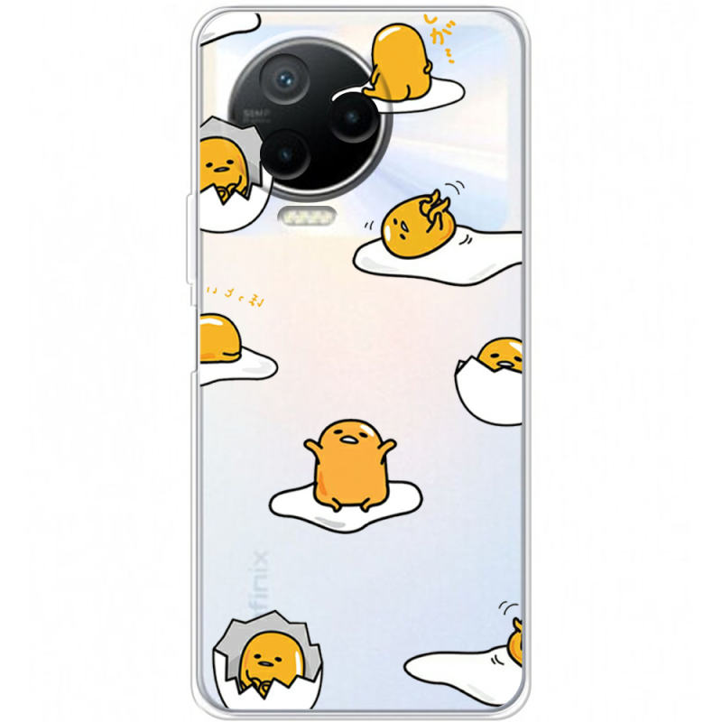 Прозрачный чехол BoxFace Infinix Note 12 Pro 4G Gudetama