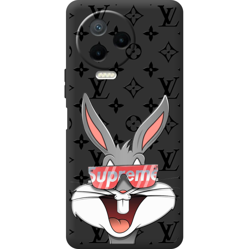 Черный чехол BoxFace Infinix Note 12 Pro 4G looney bunny