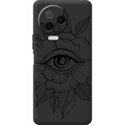 Черный чехол BoxFace Infinix Note 12 Pro 4G Eye