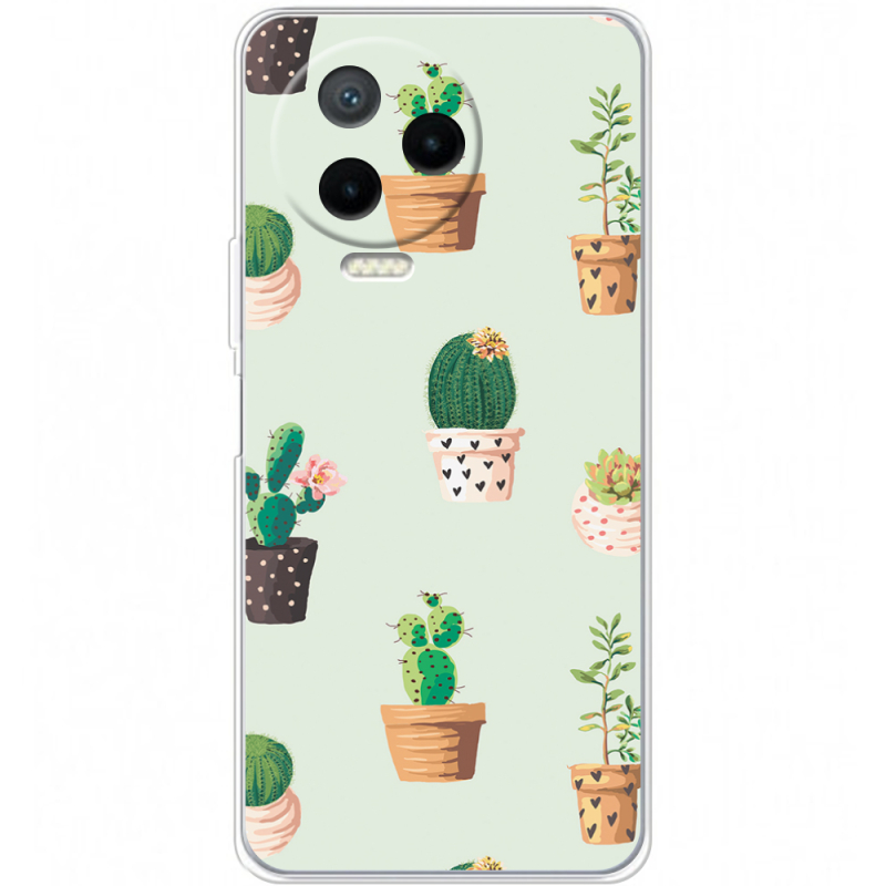 Чехол BoxFace Infinix Note 12 2023 L-green Cacti