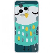 Чехол BoxFace Infinix Note 12 2023 Green Owl