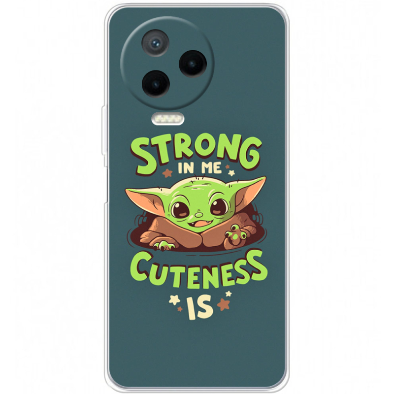 Чехол BoxFace Infinix Note 12 2023 Strong in me Cuteness is