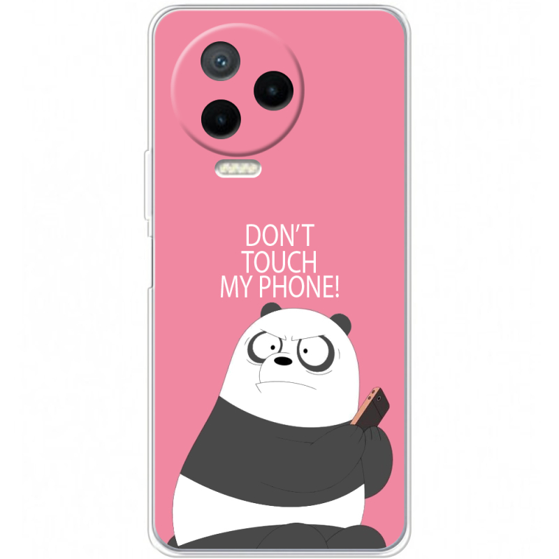 Чехол BoxFace Infinix Note 12 2023 Dont Touch My Phone Panda