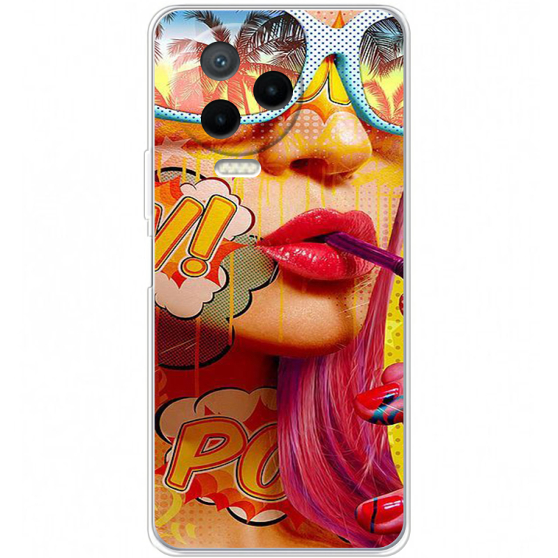 Чехол BoxFace Infinix Note 12 2023 Yellow Girl Pop Art