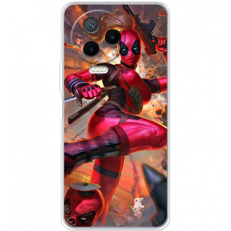 Чехол BoxFace Infinix Note 12 2023 Woman Deadpool