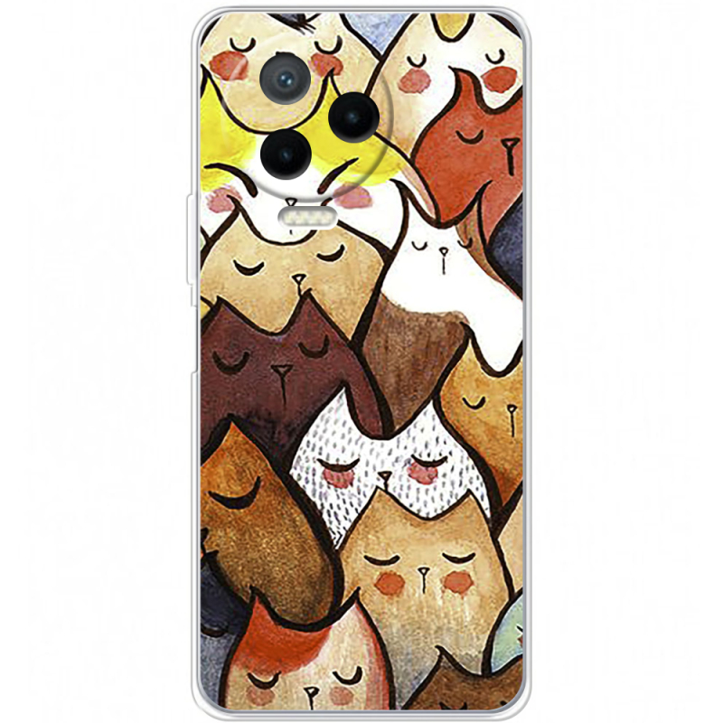 Чехол BoxFace Infinix Note 12 2023 Sleepy Cats