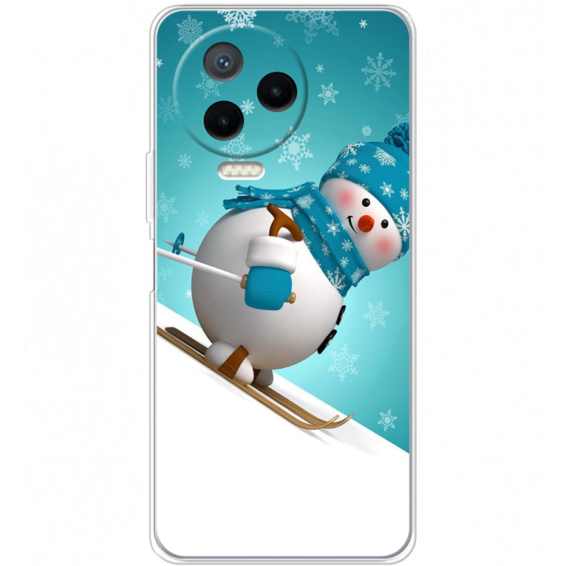 Чехол BoxFace Infinix Note 12 2023 Skier Snowman