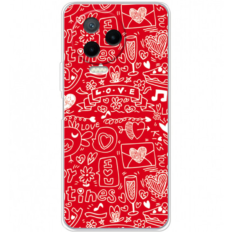 Чехол BoxFace Infinix Note 12 2023 Happy Valentines