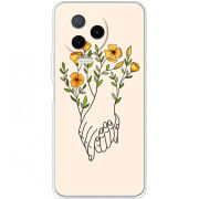 Чехол BoxFace Infinix Note 12 2023 Flower Hands