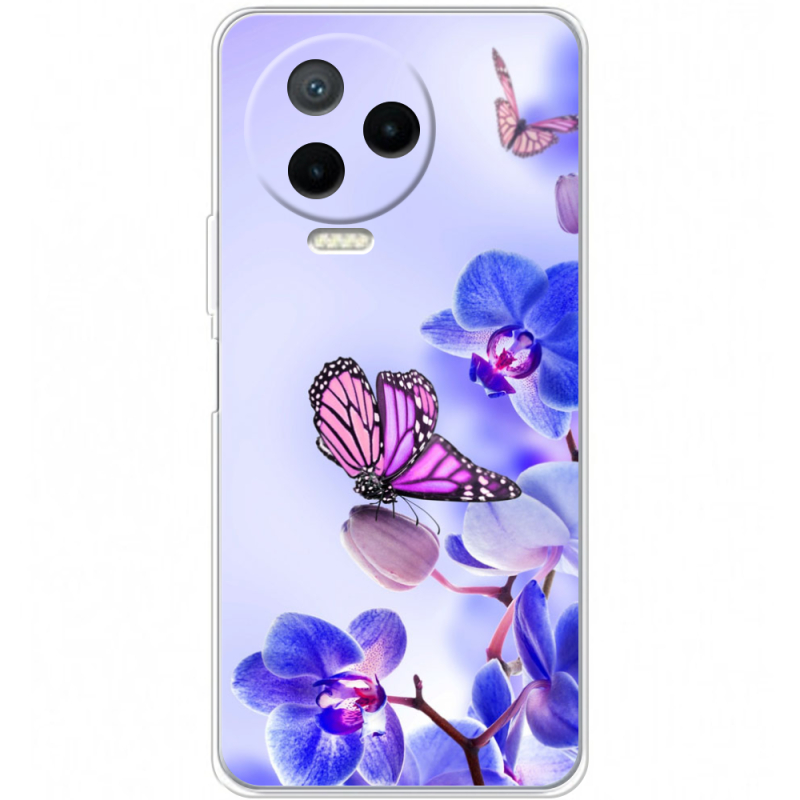 Чехол BoxFace Infinix Note 12 2023 Orchids and Butterflies