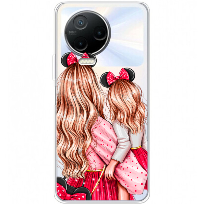 Прозрачный чехол BoxFace Infinix Note 12 2023 Mouse Girls